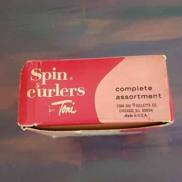 Vintage Box of Toni Spin Curlers - 45 ct - Picture 5 of 12